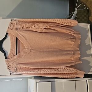 Pink lightweight sweater